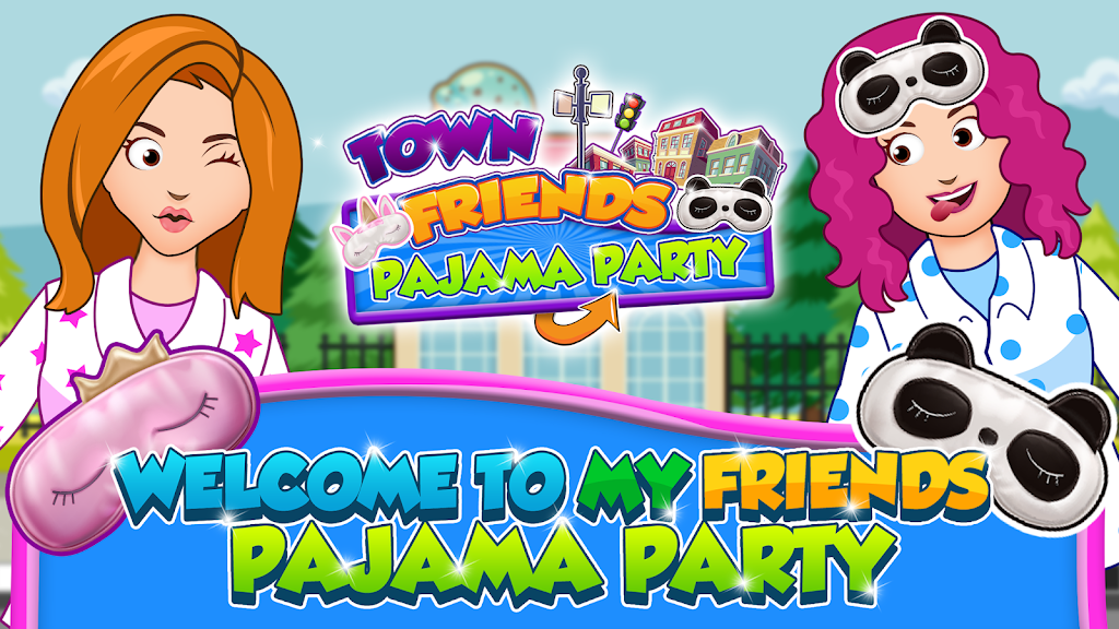 My Home City Pajama Party Captura de tela 0