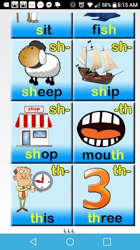 Schermata Phonics for Kids 2