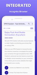 VPN Freedom - Unlimited Proxy স্ক্রিনশট 2