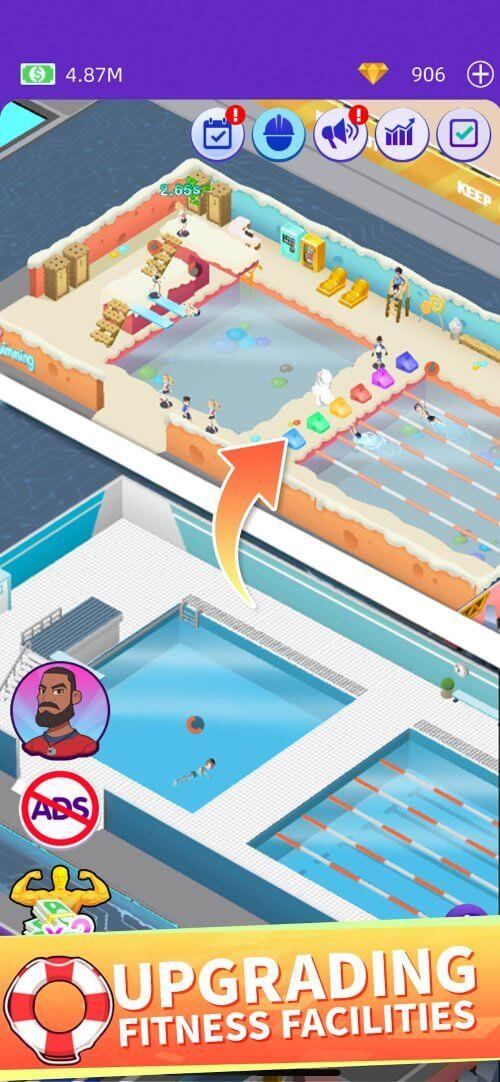 Idle GYM Sports Screenshot 0