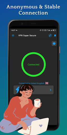 VPN Super - Secure VPN Proxy ဖန်သားပြင်ဓာတ်ပုံ 1