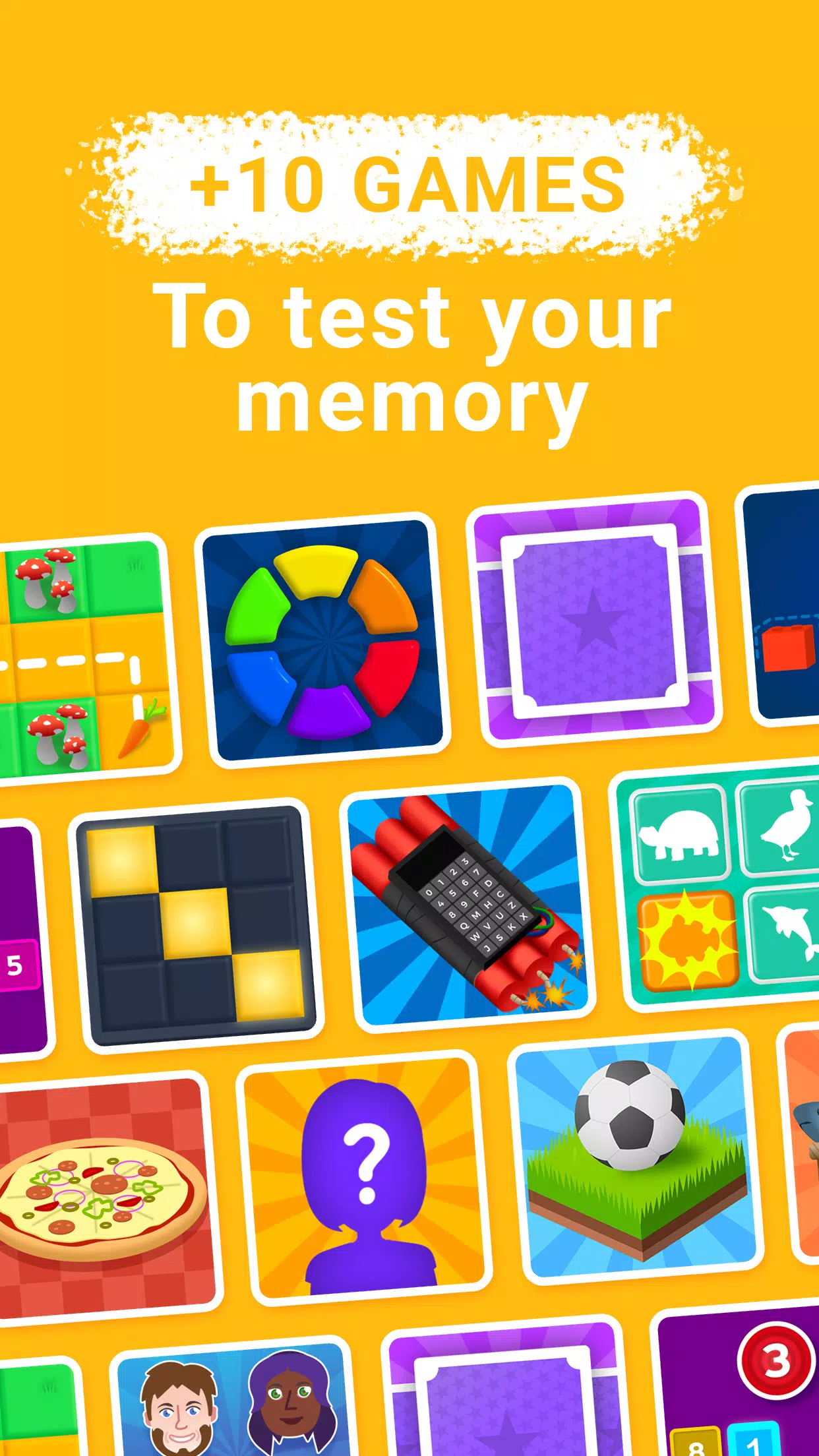 Train your Brain. Memory Games Скриншот 1