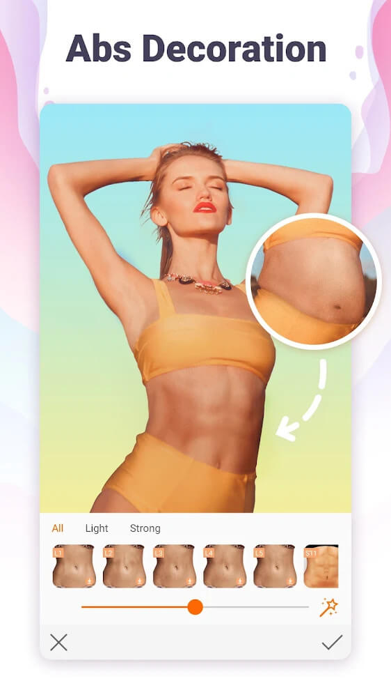 Hotune Body Editor & Face Slim Скриншот 2