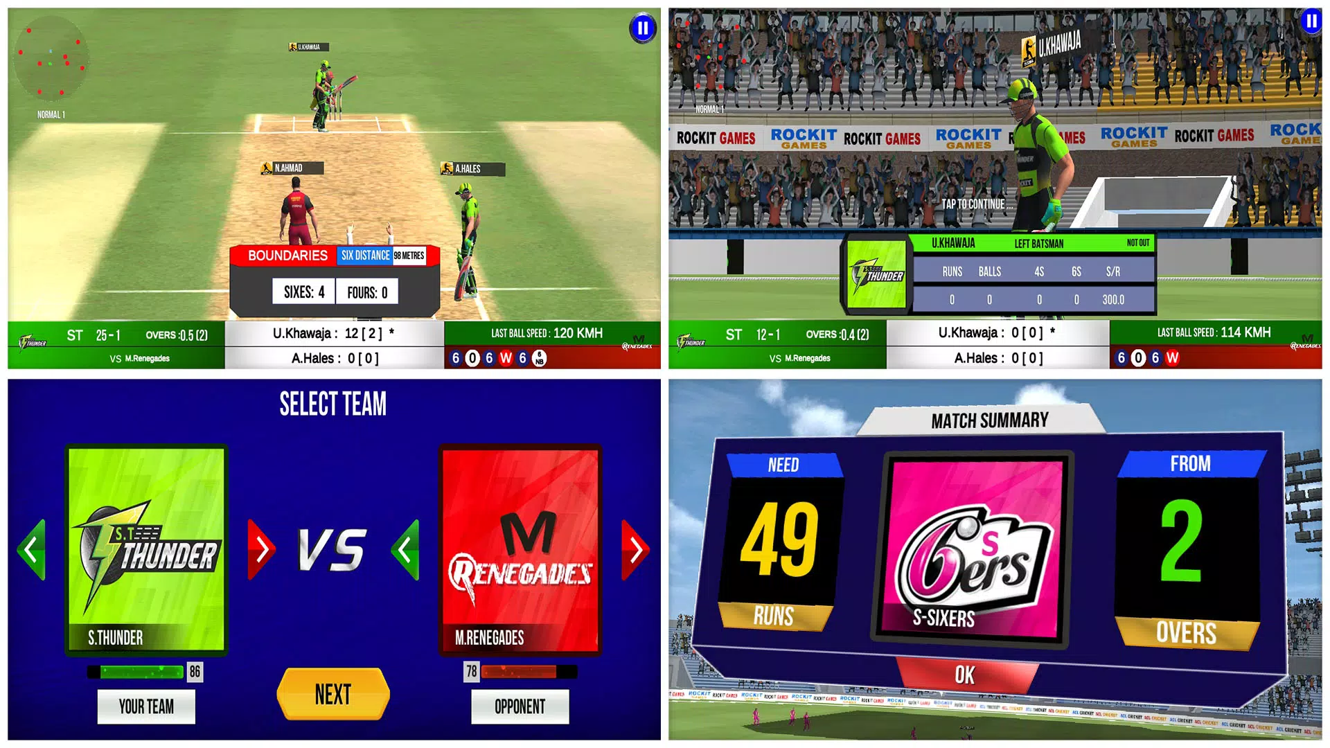 Aussie T20 Cricket Game 2023 Ảnh chụp màn hình 3