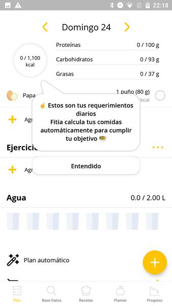 Fitia - Diet & Meal Planner 스크린샷 1