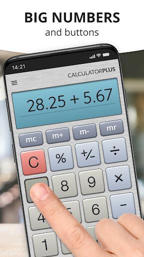 Calculator Plus with History (MOD) Tangkapan skrin 3