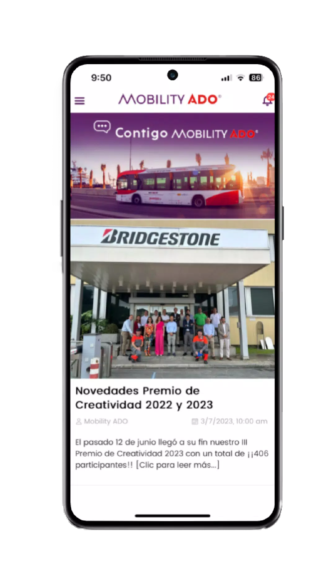 MobilityADO ConectADOs 2.0 ภาพหน้าจอ 1