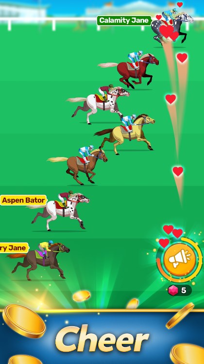 Horse Racing Hero Riding Game Capture d'écran 0