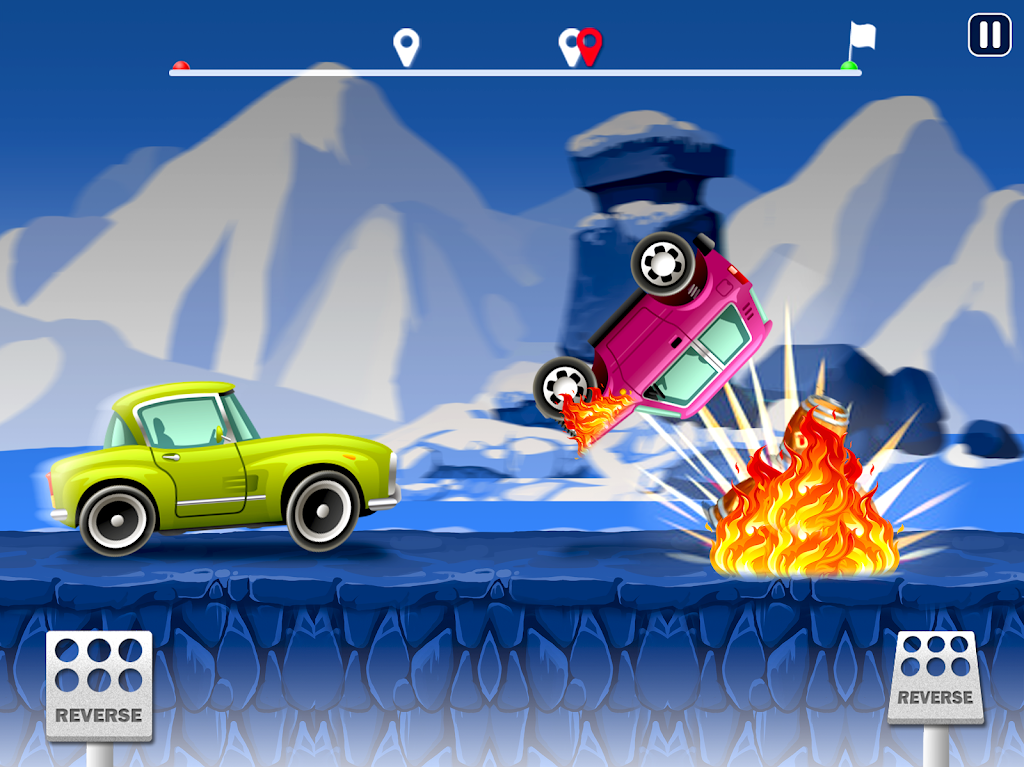 Hill Climb Car Racer-Car Game Zrzut ekranu 3