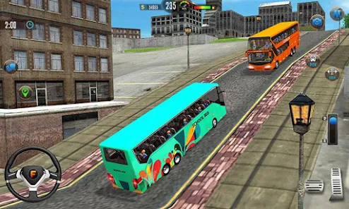 Offroad School Bus Drive Games应用截图第2张