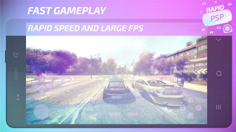 Rapid PSP Emulator for PSP Games 스크린샷 0