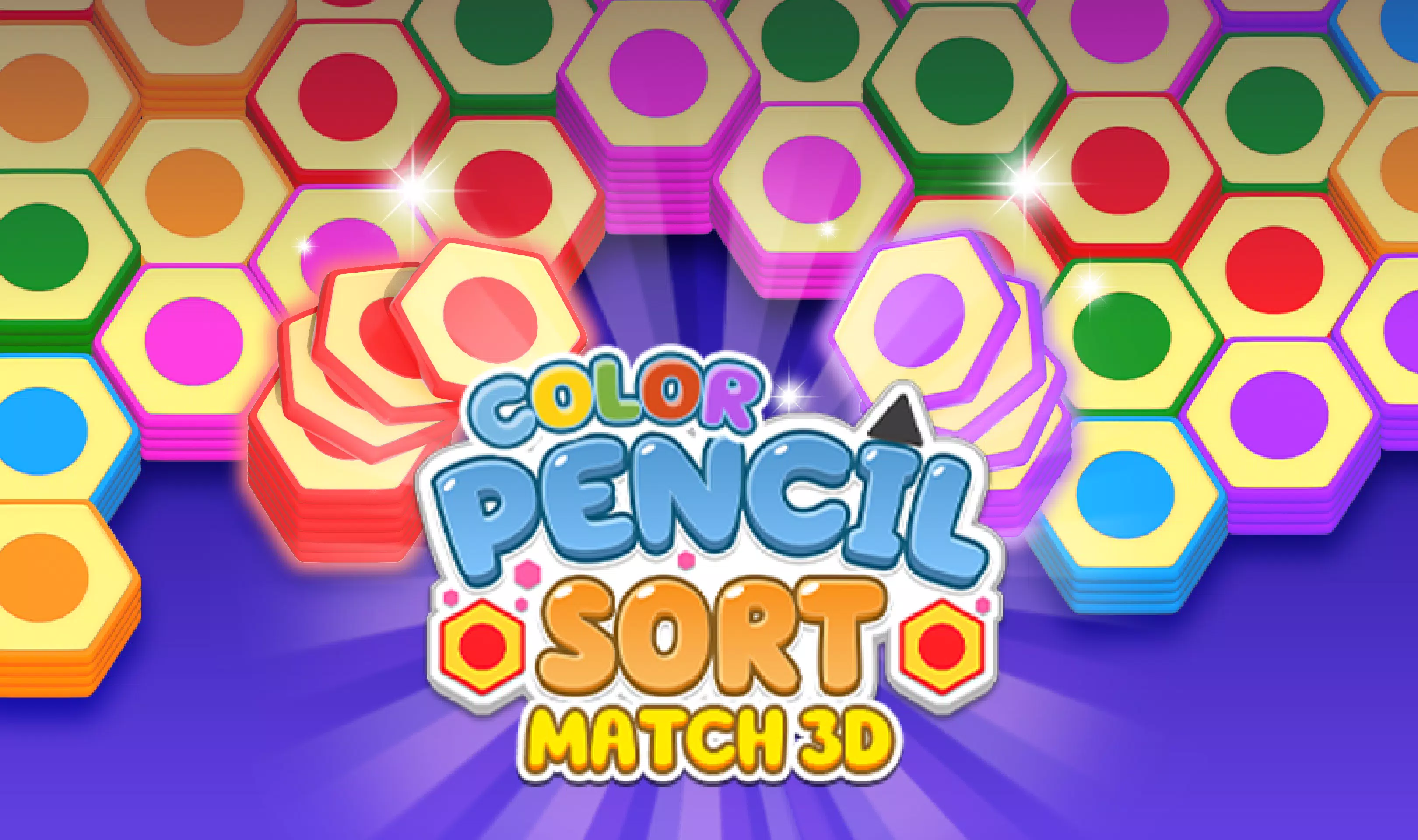 Color Pencil Sort - Match 3D Ekran Görüntüsü 0