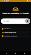 Ford radio code generator ภาพหน้าจอ 2