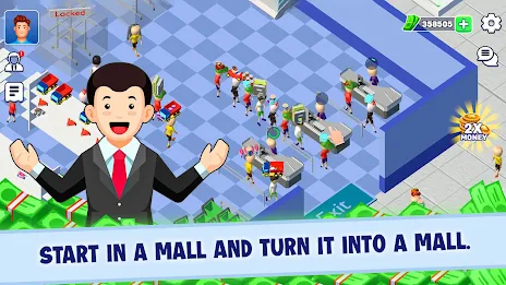 Mini Micro Mall - Tycoon Game Ảnh chụp màn hình 0