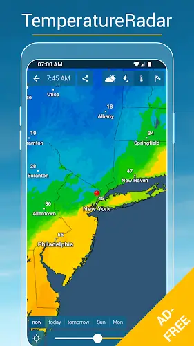 Weather & Radar USA - Pro Captura de tela 0