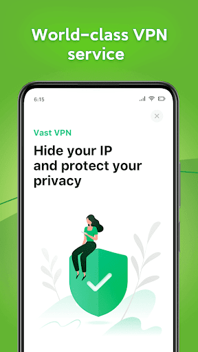 Vast VPN - Secure VPN Proxy Schermafbeelding 0