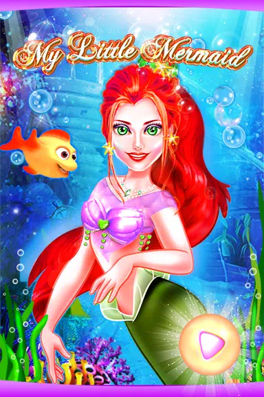 My Little Mermaid - Girls Game スクリーンショット 0