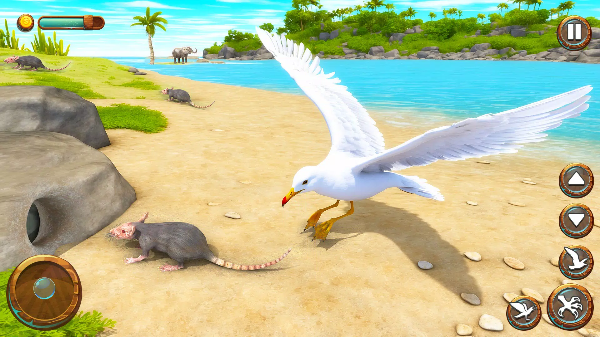 Seagull Bird Life Simulator スクリーンショット 1