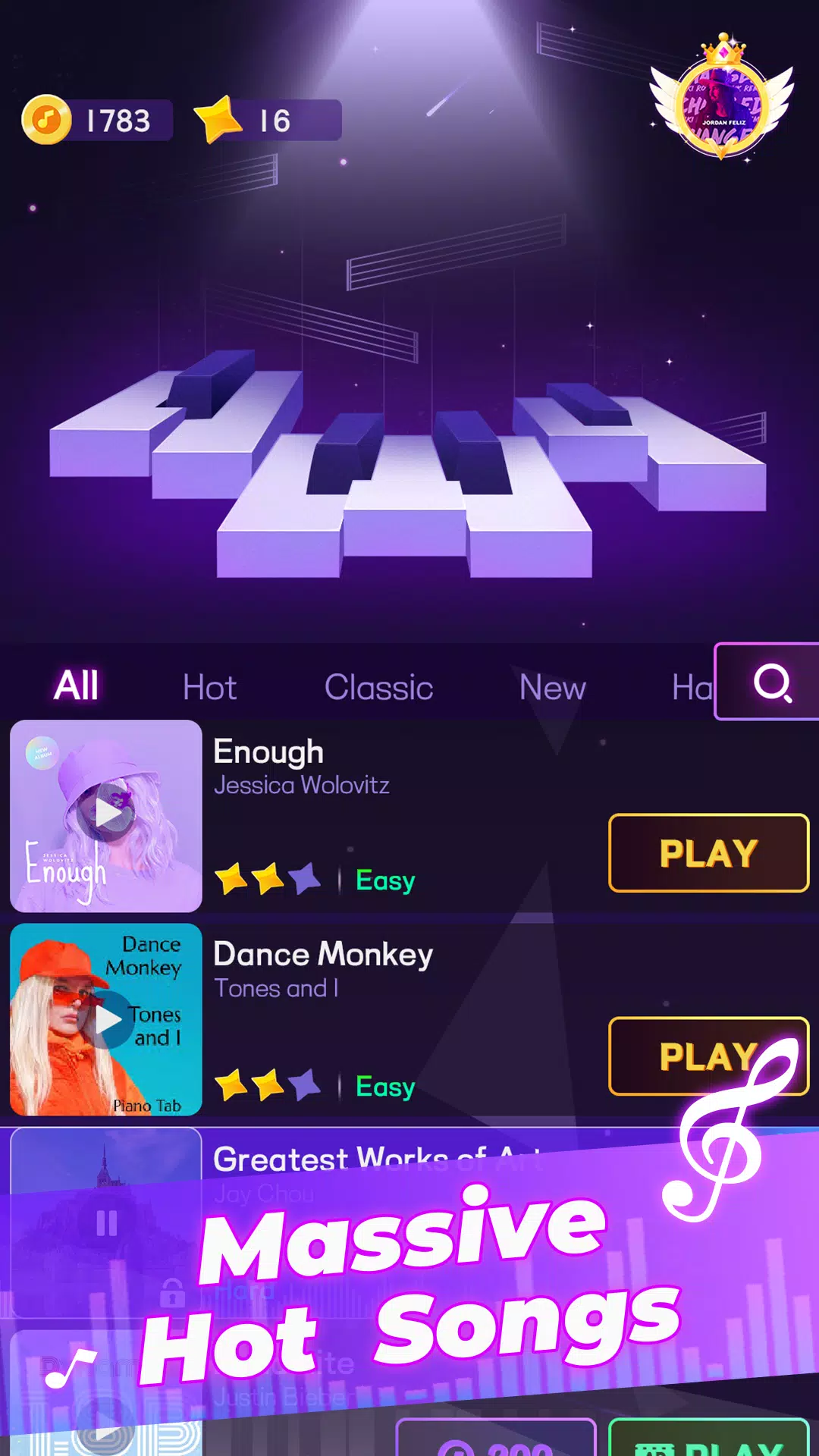 Magic Piano:EDM Music game Captura de pantalla 0