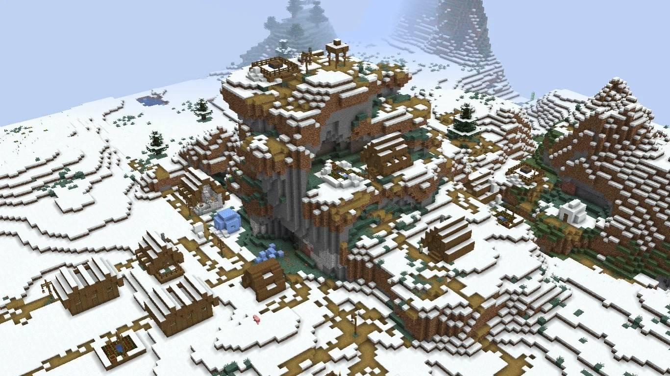 Minecraft Snow Biome種子