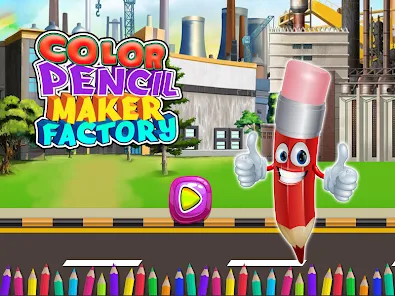 Color Pencil Maker Factory Zrzut ekranu 0