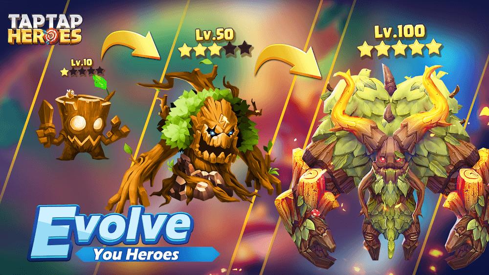 Taptap Heroes:ldle RPG Скриншот 1