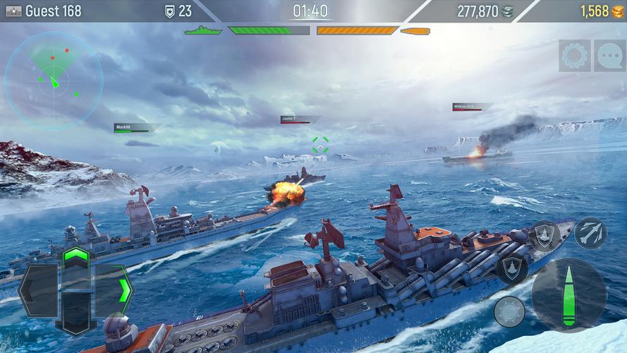 Naval Armada: Battleship Game 螢幕截圖 3