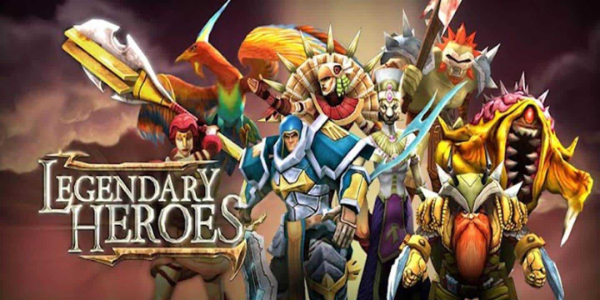 Legendary Heroes MOBA Offline 螢幕截圖 0