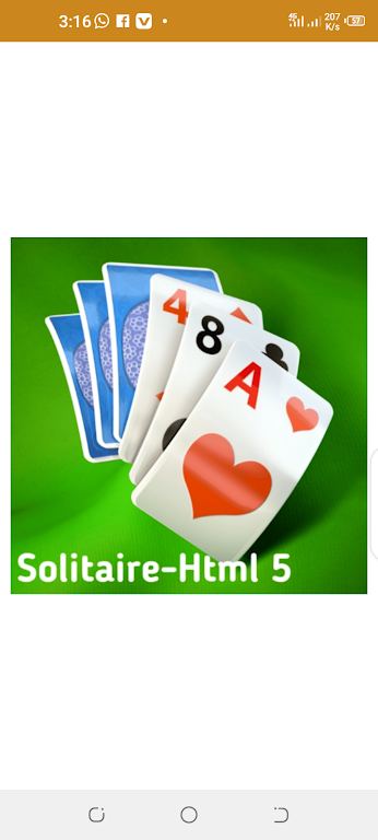 Solitaire Html5 스크린샷 1