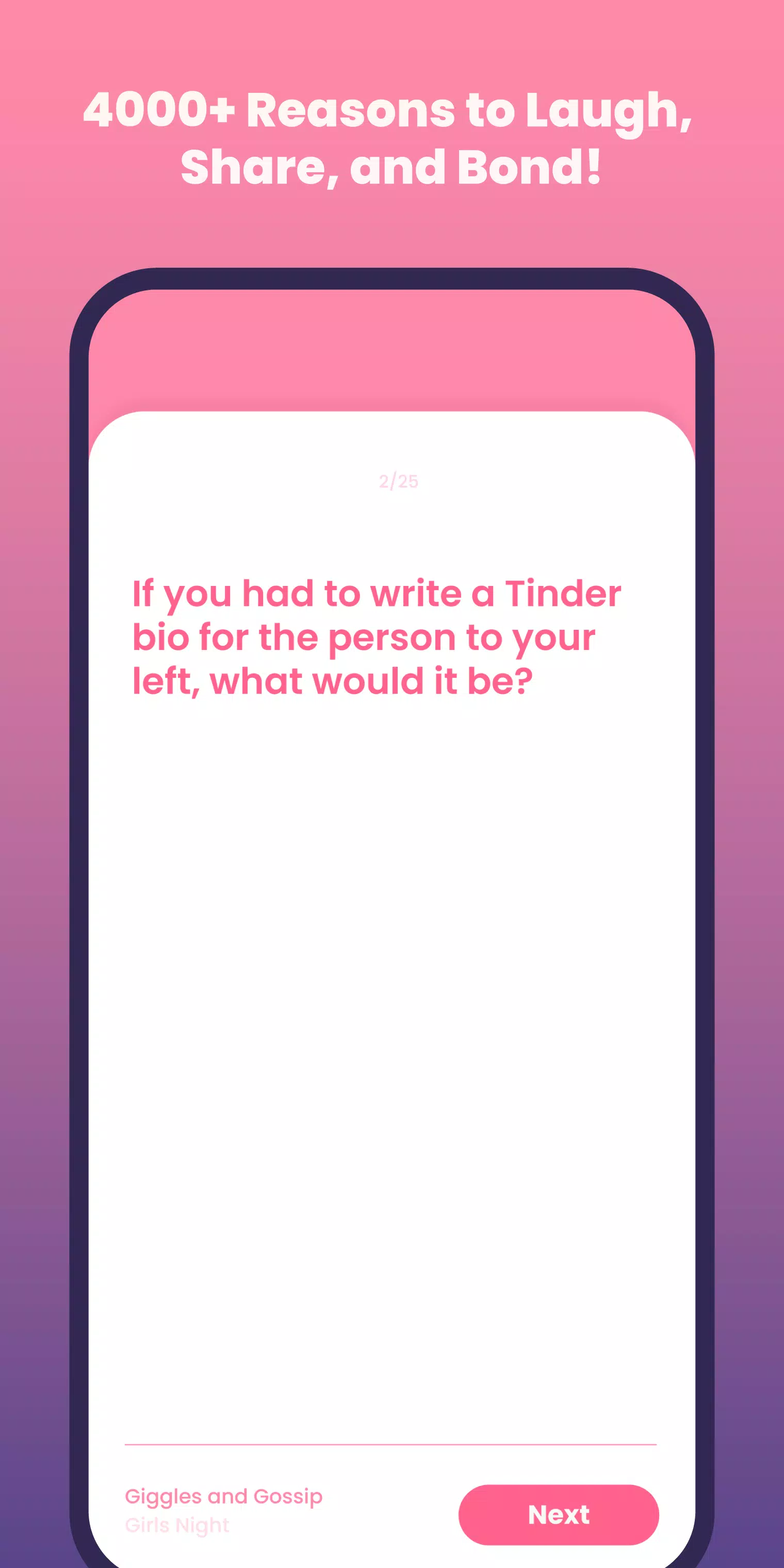 Girls Night - Group Party Game Скриншот 1