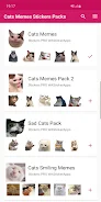 Cat Memes Stickers WASticker স্ক্রিনশট 3