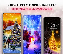 Christmas Tree Live Wallpaper स्क्रीनशॉट 1