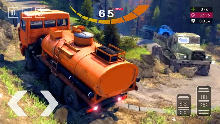 Oil Tanker Truck Games - Truck ภาพหน้าจอ 1