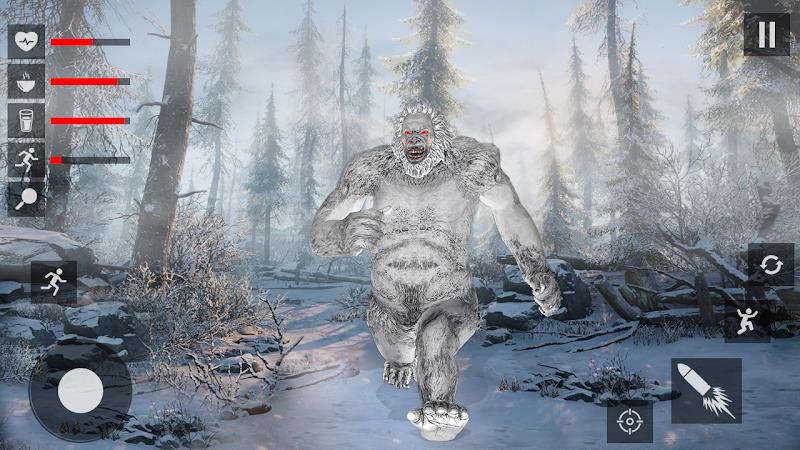 Bigfoot Yeti Hunt & Survival Captura de tela 1