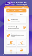 WhatSaga: Long WhatsApp Status Captura de tela 0