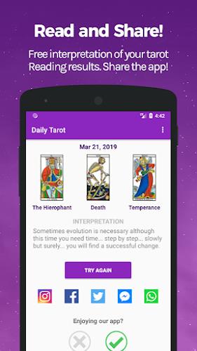 Tarot - Daily Tarot Reading Capture d'écran 3