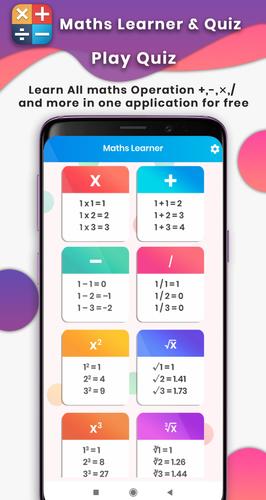 Learn Math : mental arithmetic স্ক্রিনশট 0