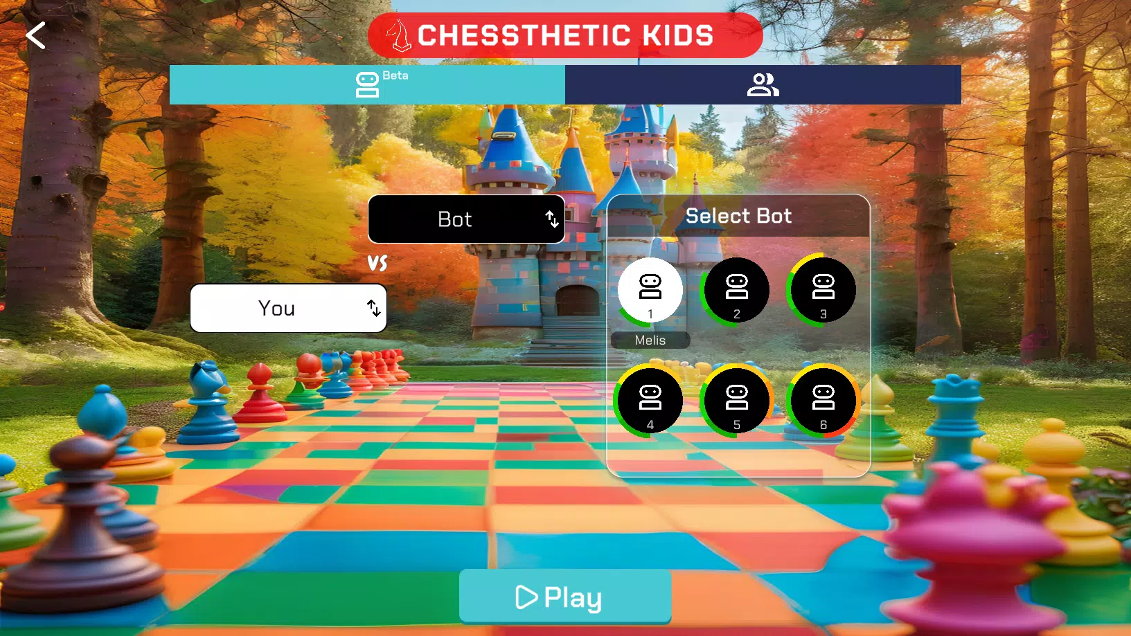 Chessthetic Kids Zrzut ekranu 1