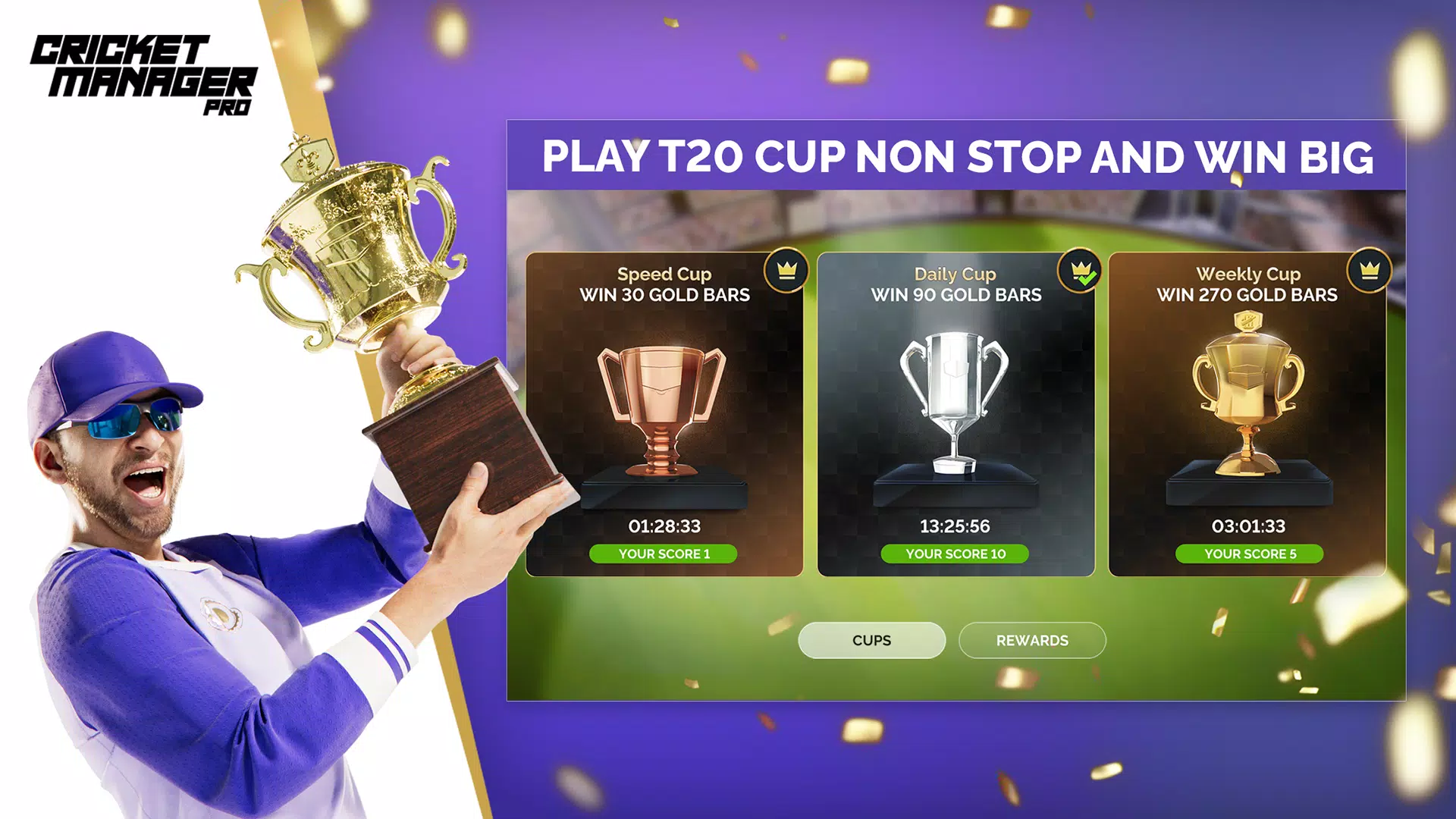 Cricket Manager Pro 2023 Скриншот 1