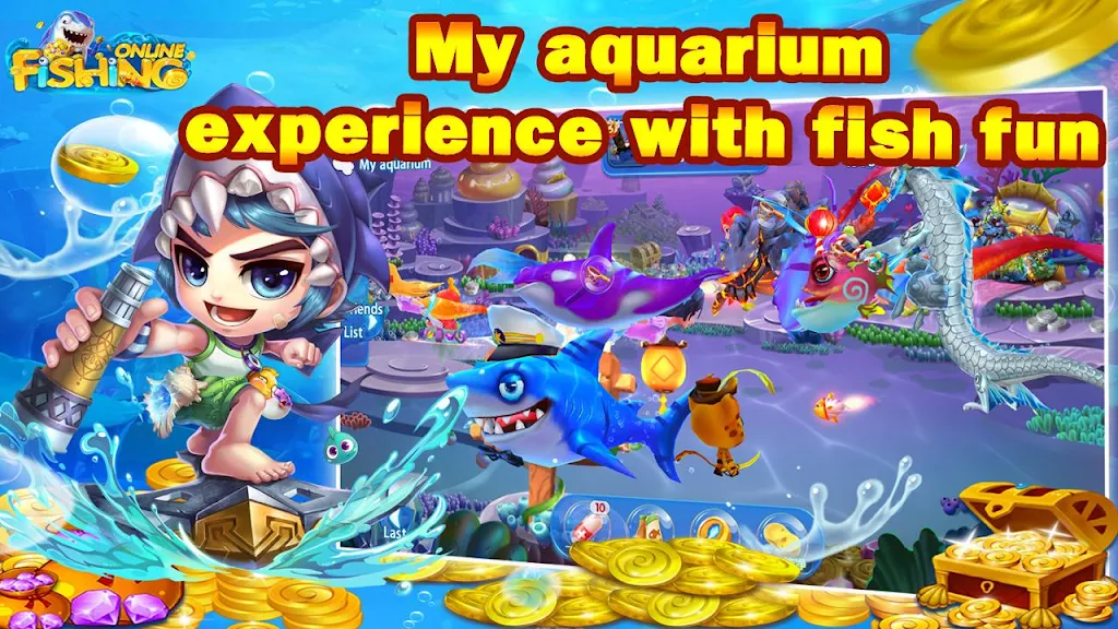 Schermata Fishing Online: Classic fish machine, free game 0