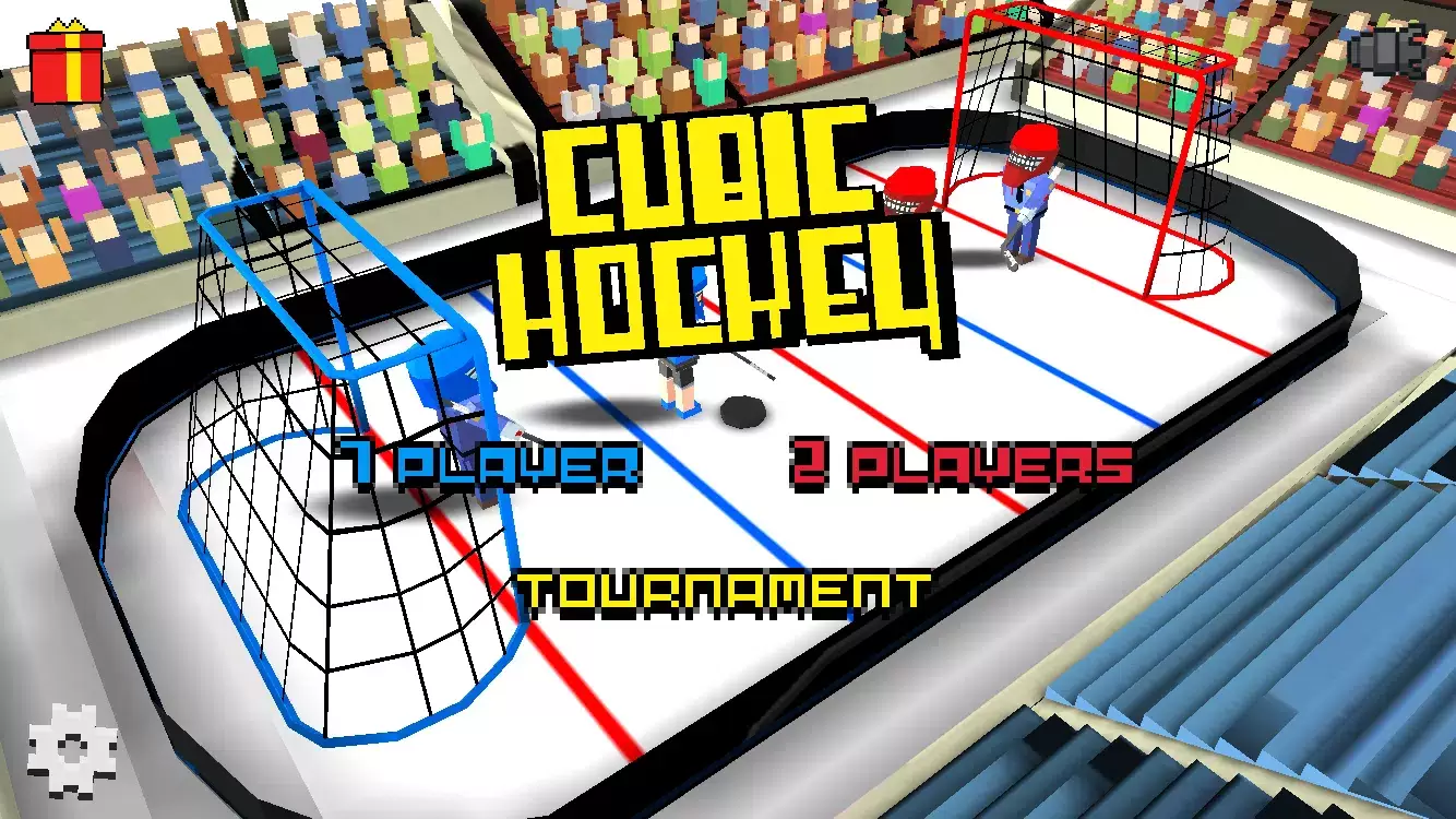 Cubic Hockey 3D স্ক্রিনশট 0