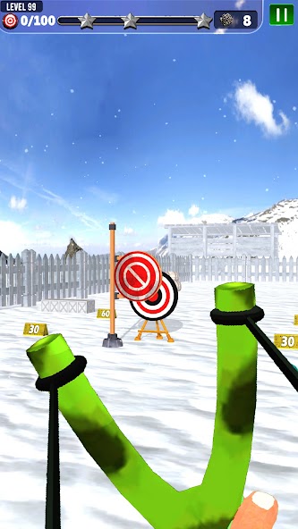 Slingshot Master Catapult Game Mod Ảnh chụp màn hình 1