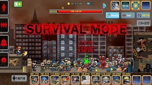 100 DAYS - Zombie Survival Schermafbeelding 1