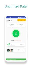 Schermata Dot Vpn - Unlimited Data 1