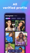 Aloha Chat-Video Chat App ဖန်သားပြင်ဓာတ်ပုံ 0