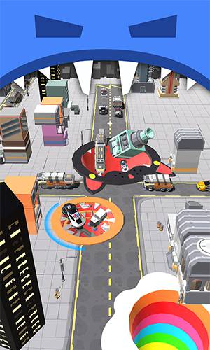 City Hole Io: Robot Attack Zrzut ekranu 0