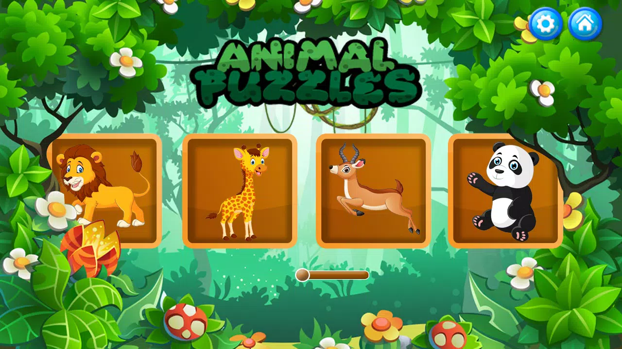 Kids Puzzles - Safari Puzzles 스크린샷 0