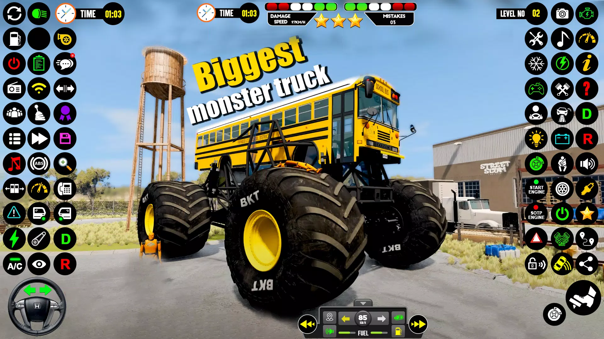 4x4 Monster Truck Game - Derby应用截图第2张