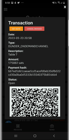 Satoshi Screenshot 1