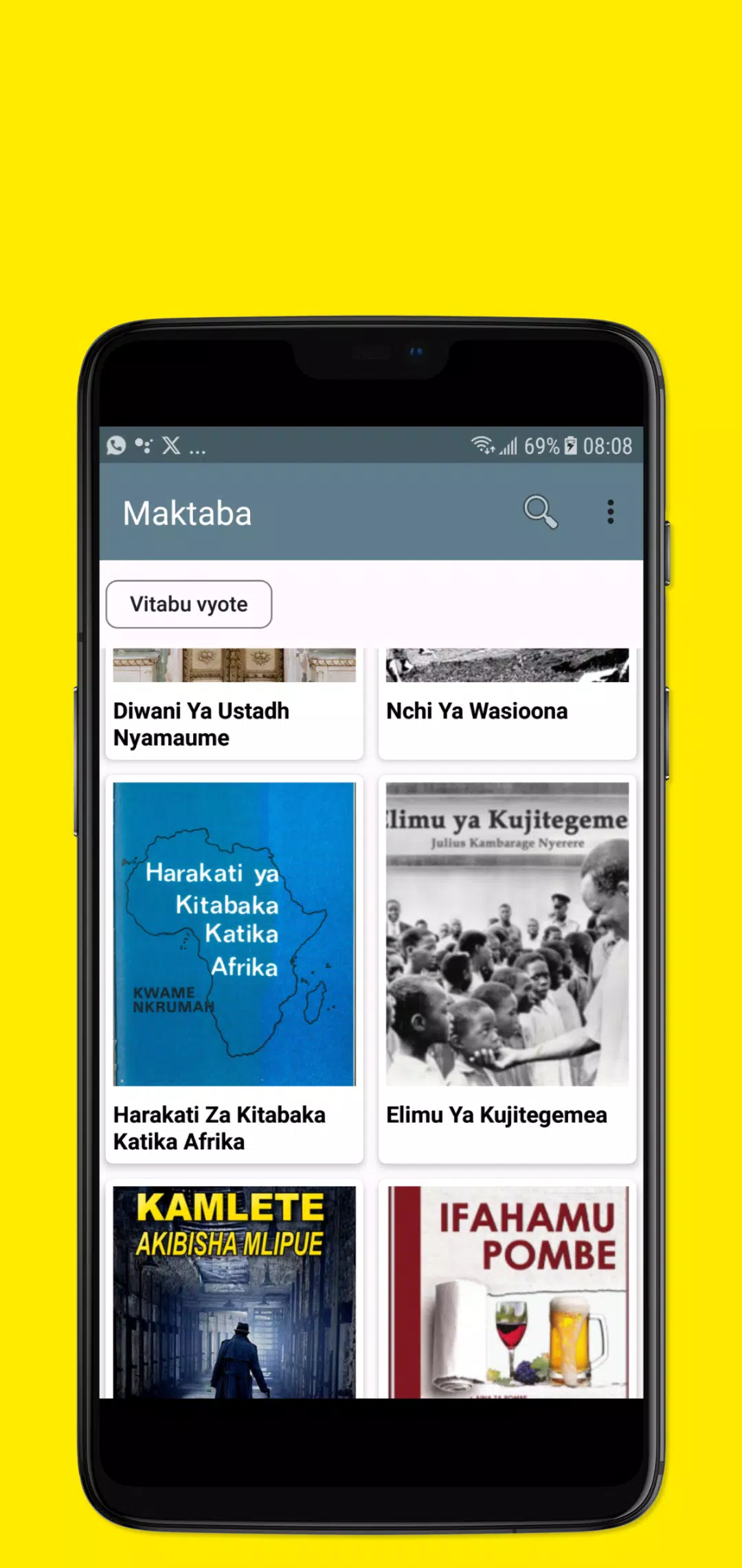 Maktaba Sauti Screenshot 1